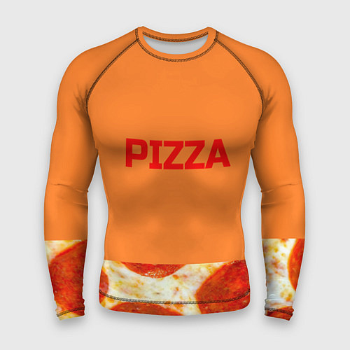 Мужской рашгард Pizza / 3D-принт – фото 1