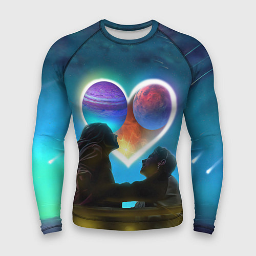Мужской рашгард Ваня Дмитриенко Венера-Юпитер / 3D-принт – фото 1