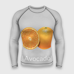 Мужской рашгард Orange avocado