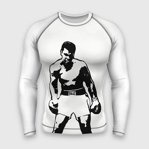 Мужской рашгард The Greatest Muhammad Ali / 3D-принт – фото 1
