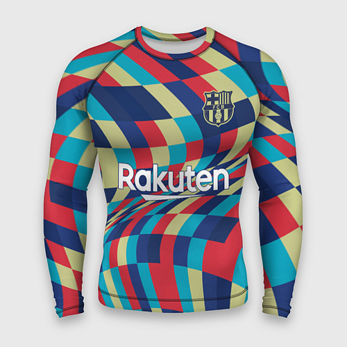 Мужской рашгард FC Barcelona La Liga Pre-Match 202122 / 3D-принт – фото 1