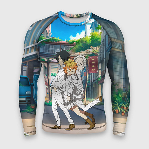 Мужской рашгард Обещанный Неверленд / 3D-принт – фото 1