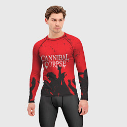 Рашгард мужской Cannibal Corpse Труп Каннибала Z, цвет: 3D-принт — фото 2