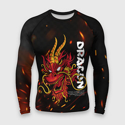 Рашгард мужской Dragon Огненный дракон, цвет: 3D-принт