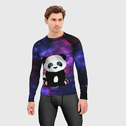 Рашгард мужской Space Panda, цвет: 3D-принт — фото 2