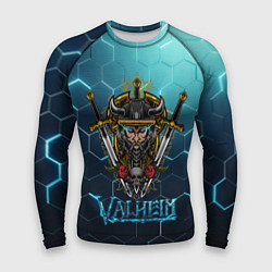 Мужской рашгард Valheim Neon Samurai