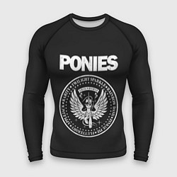 Мужской рашгард Pony x Ramones