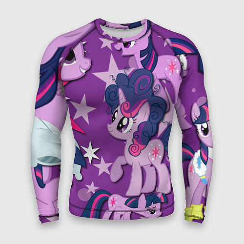 Мужской рашгард Twilight Sparkle / 3D-принт – фото 1