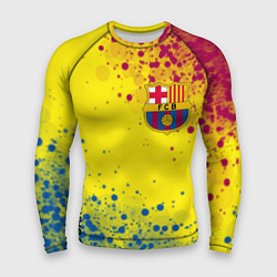 Рашгард мужской Barcelona Барселона, цвет: 3D-принт