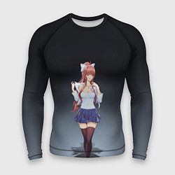 Рашгард мужской Doki Doki Literature Club Monika Z, цвет: 3D-принт