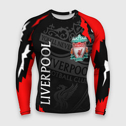 Рашгард мужской LIVERPOOL ЛИВЕРПУЛЬ СПОРТ, цвет: 3D-принт