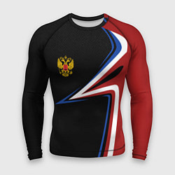 Рашгард мужской РОССИЯ RUSSIA UNIFORM, цвет: 3D-принт