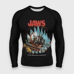 Мужской рашгард Jaws cinema