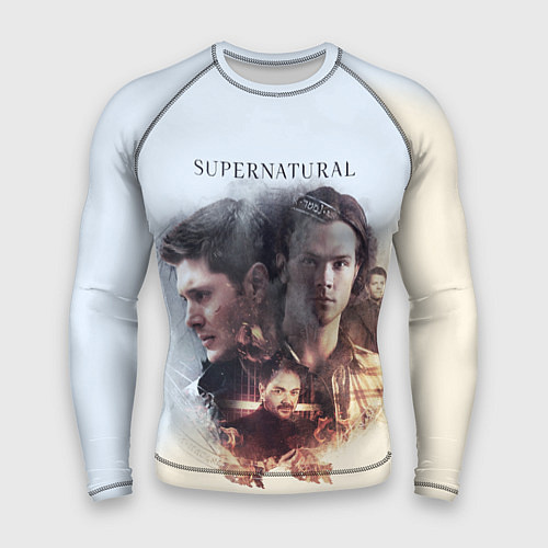 Мужской рашгард Supernatural / 3D-принт – фото 1