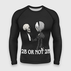 Рашгард мужской 2B OR NOT 2B, цвет: 3D-принт