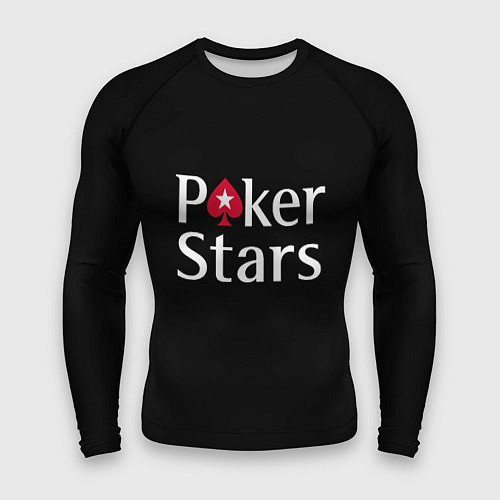 Мужской рашгард Poker Stars / 3D-принт – фото 1