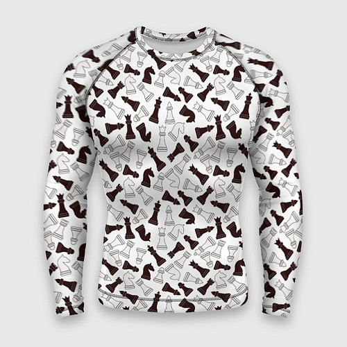 Мужской рашгард Шахматные Фигуры / 3D-принт – фото 1