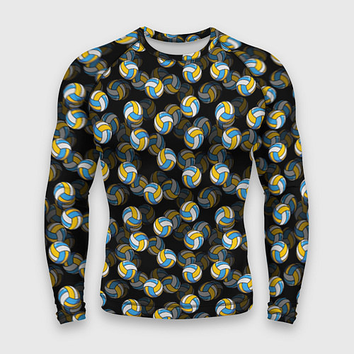 Мужской рашгард Волейбол / 3D-принт – фото 1