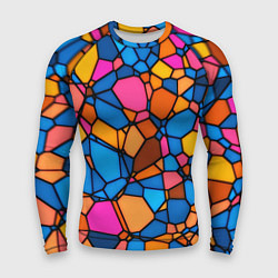 Рашгард мужской Mosaic, цвет: 3D-принт