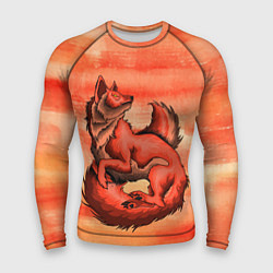Рашгард мужской Fox, цвет: 3D-принт