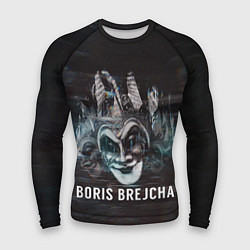 Рашгард мужской Boris Brejcha Mask, цвет: 3D-принт