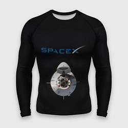 Рашгард мужской SpaceX Dragon 2, цвет: 3D-принт
