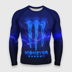 Рашгард мужской MONSTER ENERGY МОЛНИЯ, цвет: 3D-принт