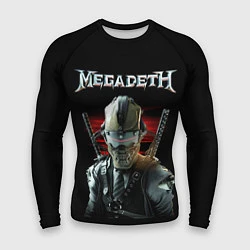 Рашгард мужской Megadeth, цвет: 3D-принт