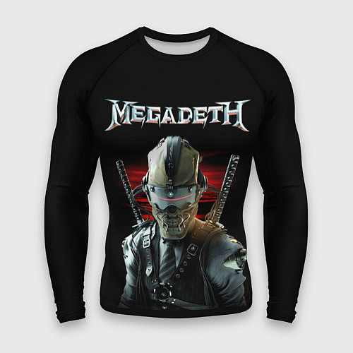 Мужской рашгард Megadeth / 3D-принт – фото 1