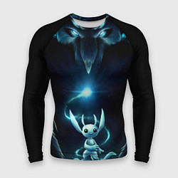 Рашгард мужской Ori and the Will of the Wisps Logo спина, цвет: 3D-принт