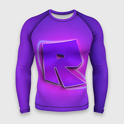 Мужской рашгард ROBLOX NEON LOGO РОБЛОКС