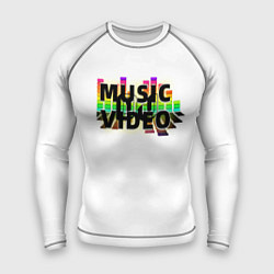 Рашгард мужской Merch - DJ MUSICVIDEO, цвет: 3D-принт