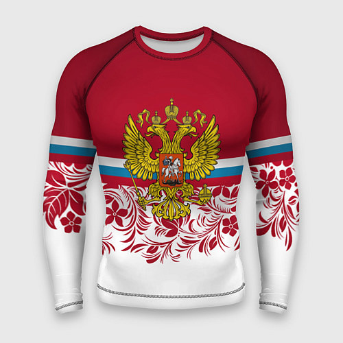 Мужской рашгард Российский герб / 3D-принт – фото 1