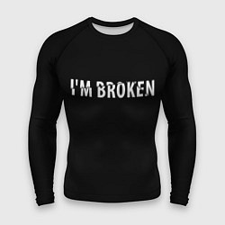 Мужской рашгард Im broken Я сломан