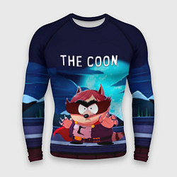 Рашгард мужской The Coon - Енот Южный Парк, цвет: 3D-принт