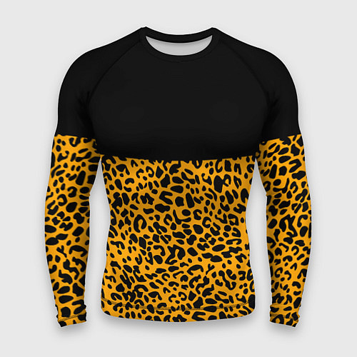 Мужской рашгард СТИЛЬ ЛЕОПАРДА / 3D-принт – фото 1