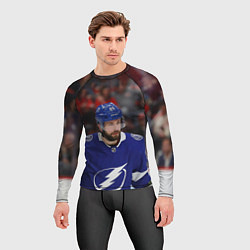 Рашгард мужской Никита Кучеров, НХЛ, цвет: 3D-принт — фото 2