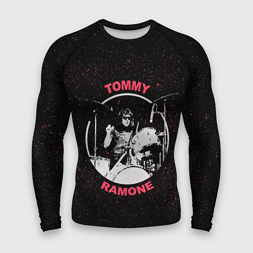 Мужской рашгард Tommy Ramone / 3D-принт – фото 1