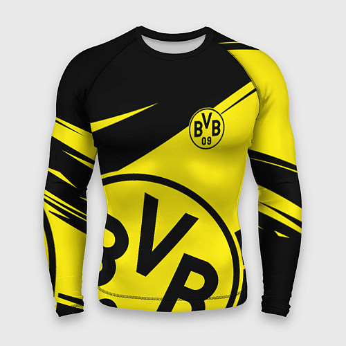 Мужской рашгард BORUSSIA BVB 09 LOGO / 3D-принт – фото 1