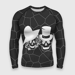 Рашгард мужской Вечная парочка, цвет: 3D-принт