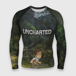 Мужской рашгард Uncharted На картах не значится