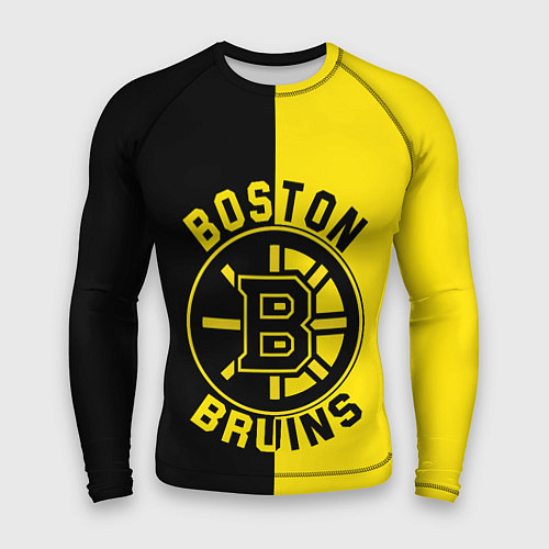 Мужской рашгард Boston Bruins, Бостон Брюинз / 3D-принт – фото 1