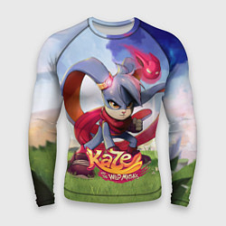 Рашгард мужской Kaze and the Wild Masks, цвет: 3D-принт