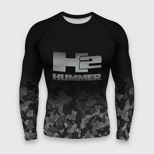 Мужской рашгард H2 HUMMER LOGO / 3D-принт – фото 1