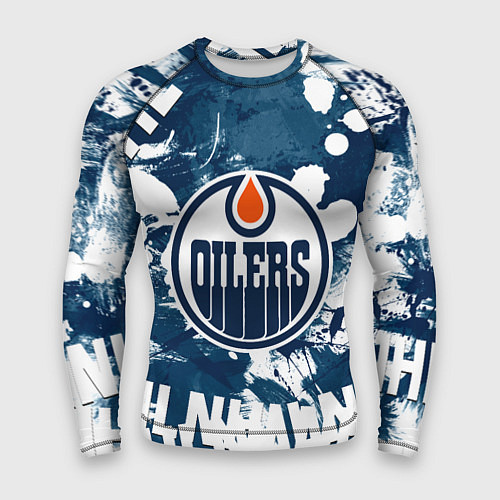 Мужской рашгард Эдмонтон Ойлерз Edmonton Oilers / 3D-принт – фото 1