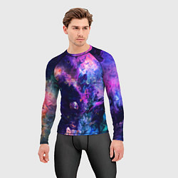 Рашгард мужской НЕОНОВЫЕ КОСМОС NEON SPACE, цвет: 3D-принт — фото 2