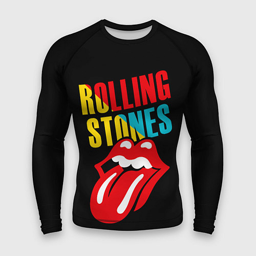Мужской рашгард Роллинг Стоунз Rolling Stones / 3D-принт – фото 1