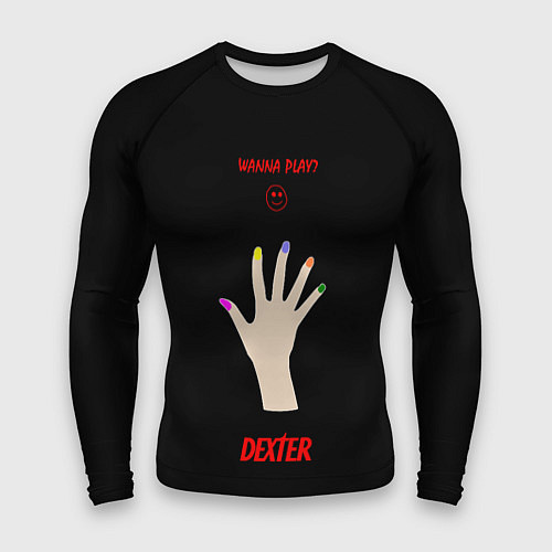 Мужской рашгард Рука ледяного убийцы / 3D-принт – фото 1