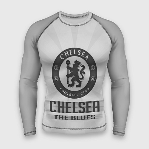 Мужской рашгард Chelsea FC Graphite Theme / 3D-принт – фото 1