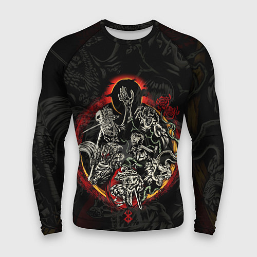 Мужской рашгард ГЕРОЙ АНИМЕ БЕРСЕРК BERSERK / 3D-принт – фото 1